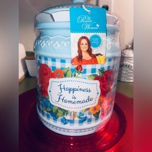 Happiness is Homemade Stoneware Cookie Jar by The Pioneer Woman